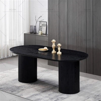 Houten MDF -eettafel